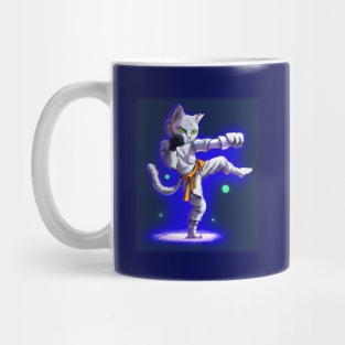 Cyberpunk Kitty Mug